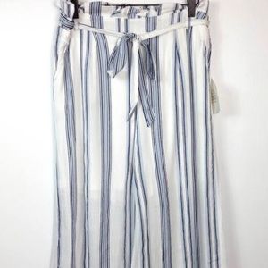 Altar'D State Blue & White Striped Pants